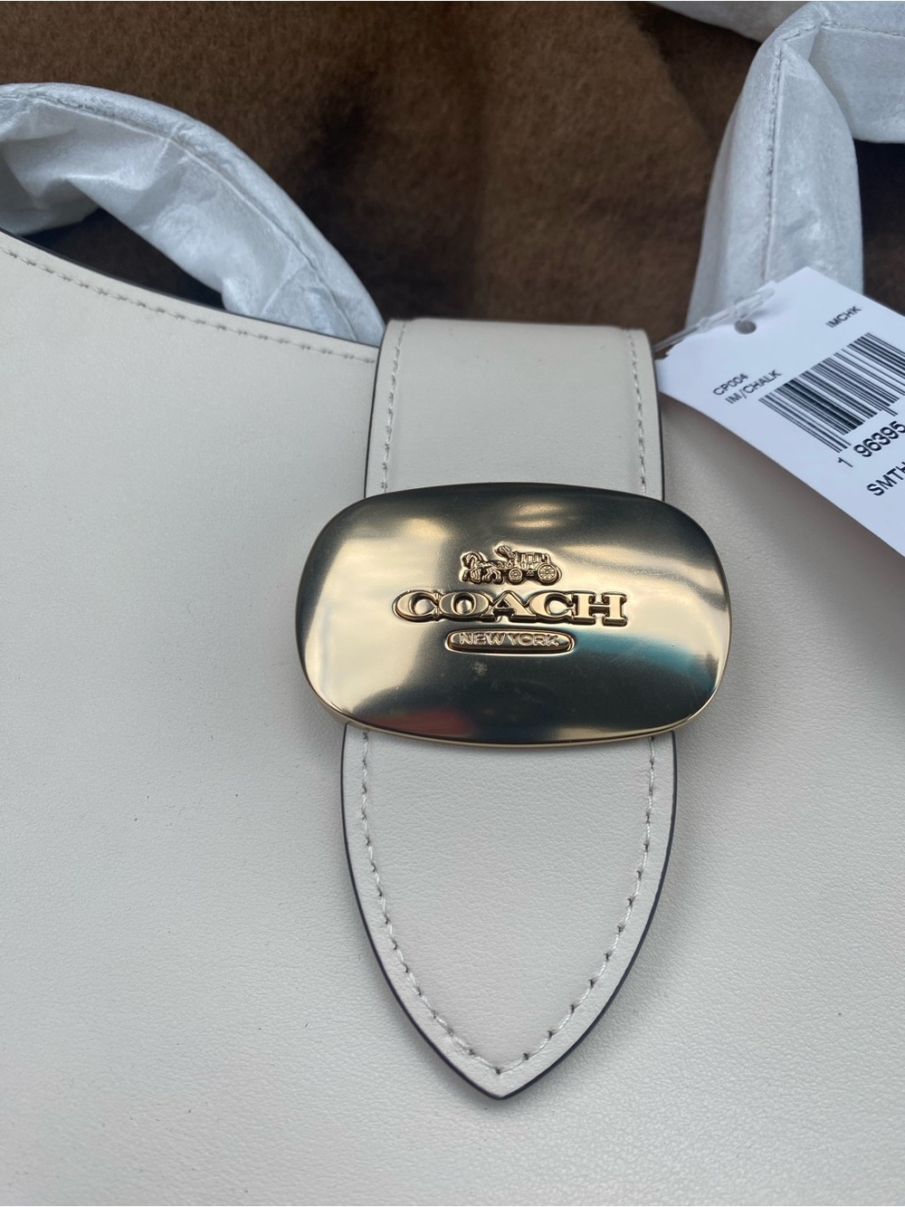 Coach Eliza, shoulder bag in refined smooth leather - Picture 4 of 9